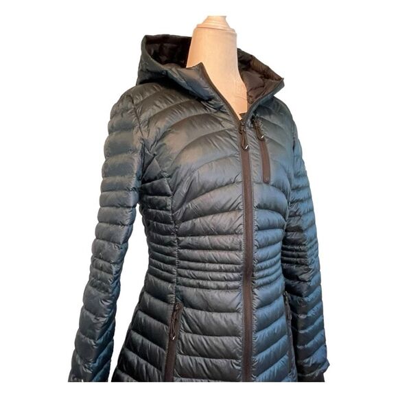 HFX Halifax Wanderweight Ultralight Packable Puffer Coat Deep Sea Navy Down S - Picture 3 of 11